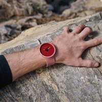 Armbanduhr Swatch in Bioplastik SB03R100 - SB03R100